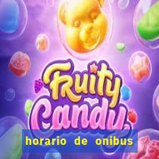 horario de onibus cruzeiro x cachoeira