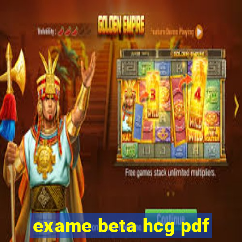 exame beta hcg pdf