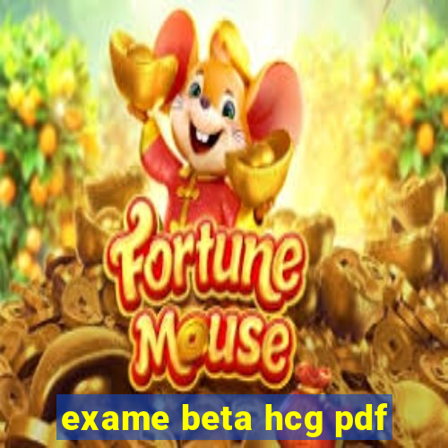 exame beta hcg pdf