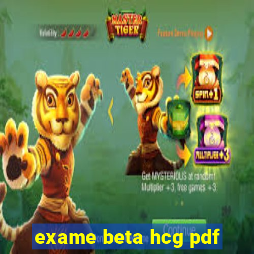 exame beta hcg pdf