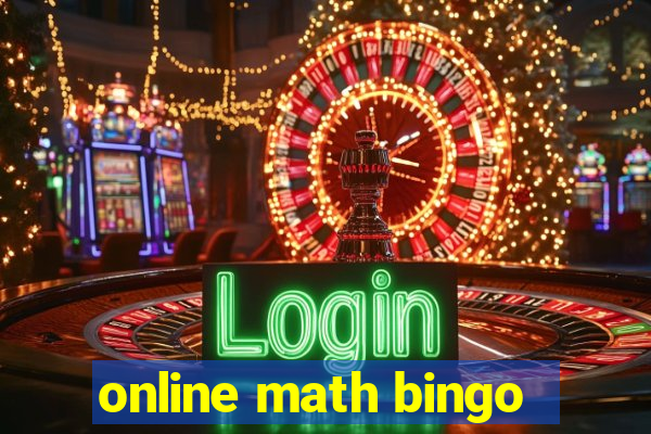 online math bingo