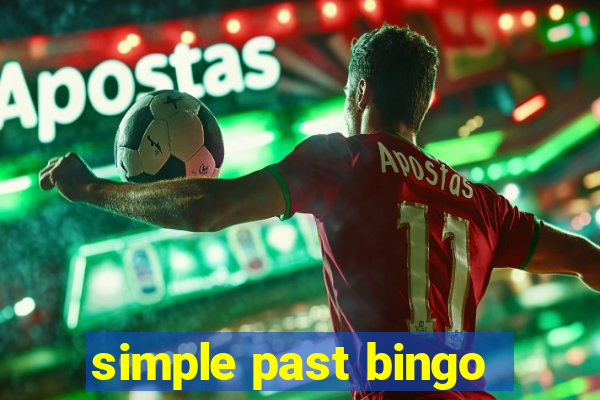 simple past bingo