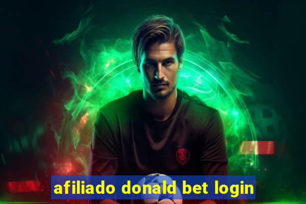 afiliado donald bet login