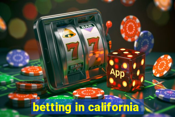 betting in california