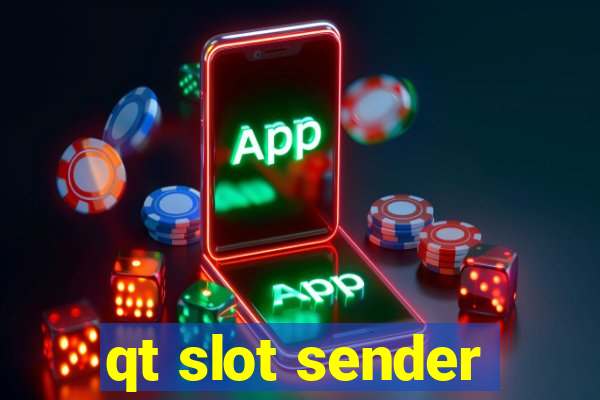 qt slot sender