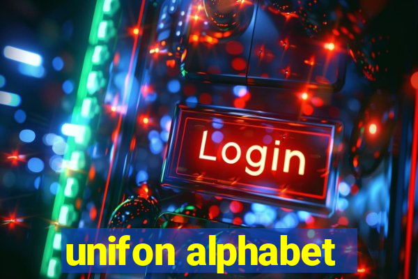 unifon alphabet