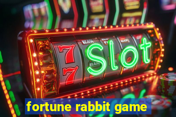 fortune rabbit game