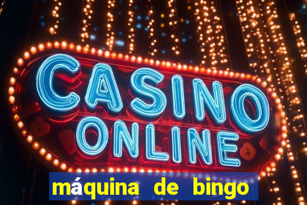 máquina de bingo a ar