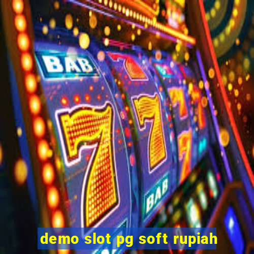 demo slot pg soft rupiah