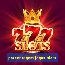 porcentagem jogos slots