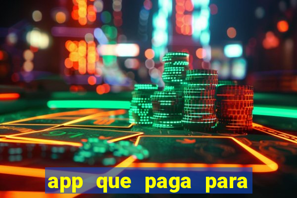 app que paga para jogar de verdade