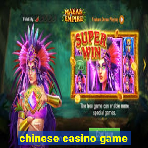 chinese casino game