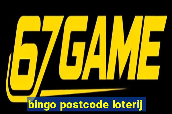 bingo postcode loterij