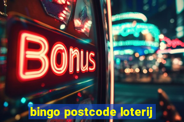 bingo postcode loterij