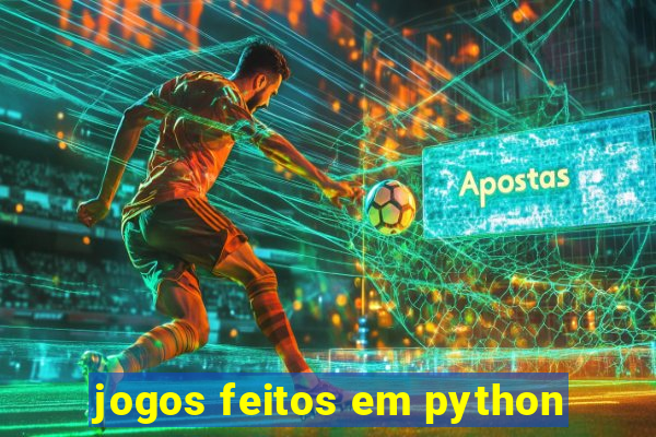 jogos feitos em python