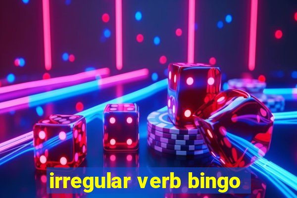 irregular verb bingo