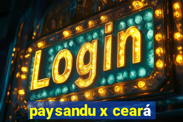 paysandu x ceará