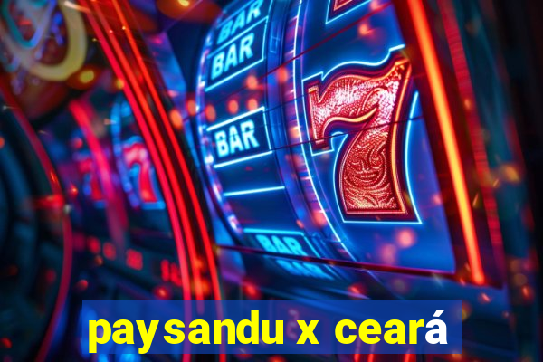 paysandu x ceará