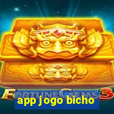 app jogo bicho