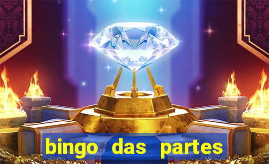 bingo das partes do corpo