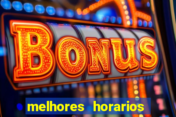 melhores horarios para jogar fortune rabbit