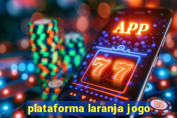 plataforma laranja jogo