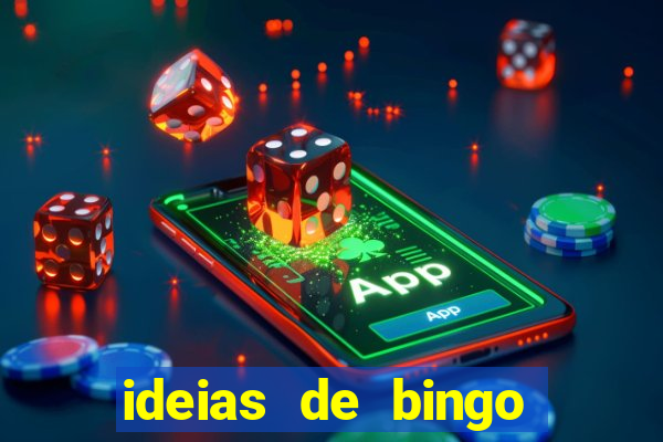 ideias de bingo para o natal