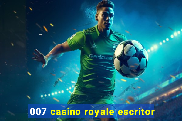 007 casino royale escritor