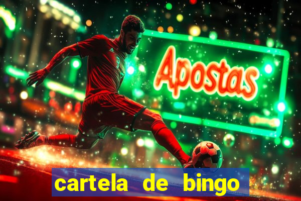 cartela de bingo do alfabeto para imprimir