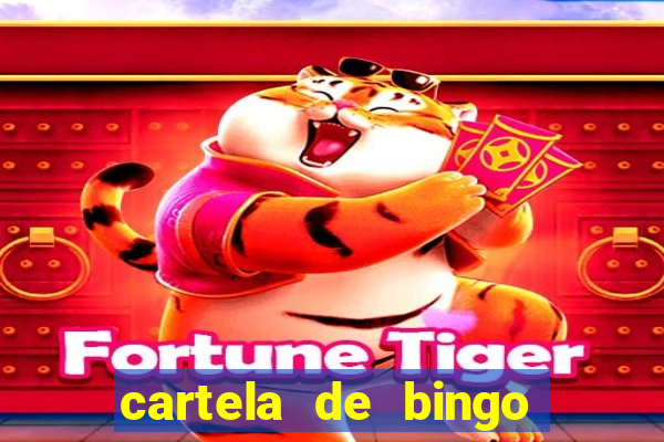 cartela de bingo do alfabeto para imprimir