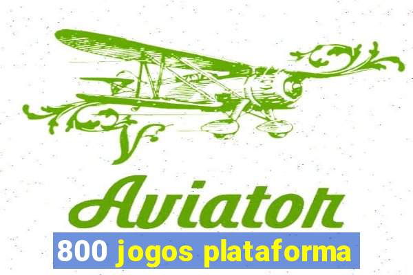 800 jogos plataforma