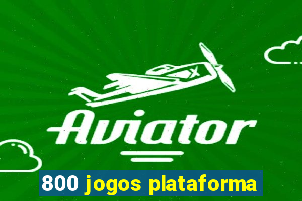 800 jogos plataforma