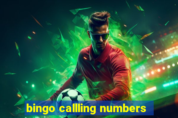 bingo callling numbers