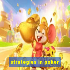 strategies in poker