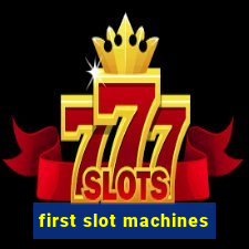 first slot machines