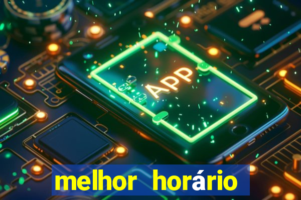 melhor horário para jogar fortune coelho hoje