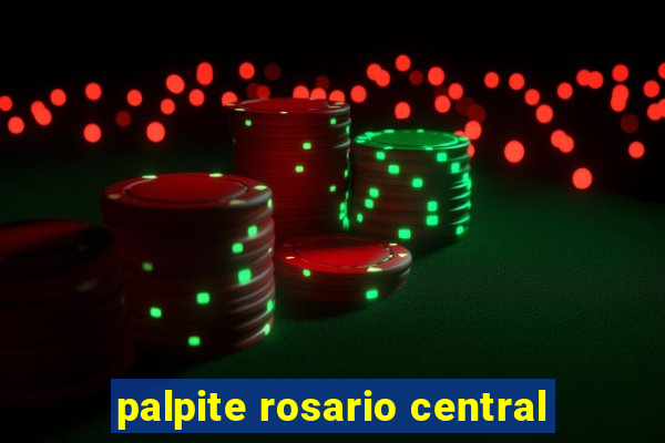 palpite rosario central