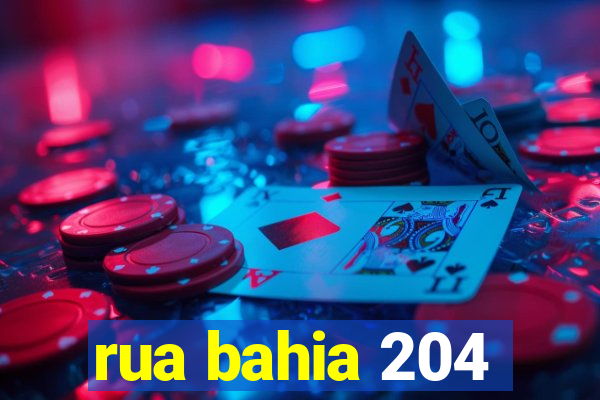 rua bahia 204