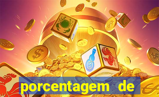 porcentagem de ganhos slots