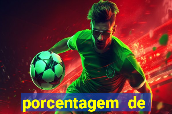 porcentagem de ganhos slots