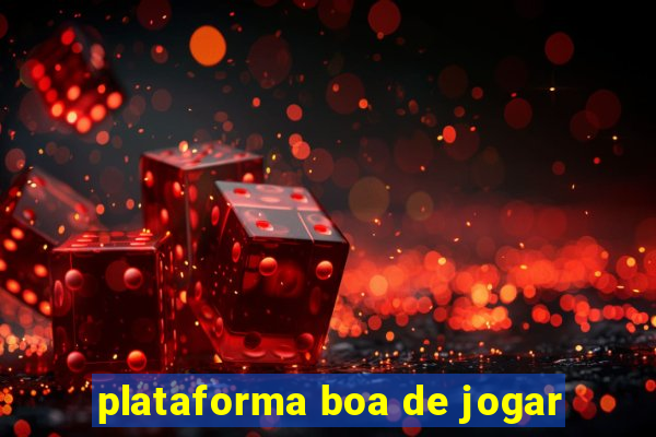 plataforma boa de jogar