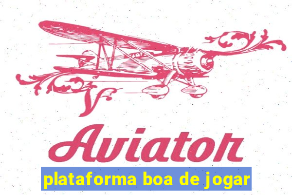 plataforma boa de jogar