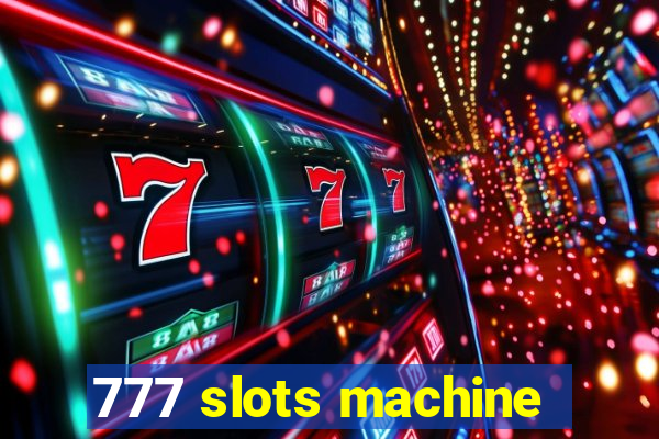 777 slots machine