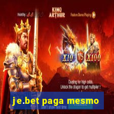 je.bet paga mesmo