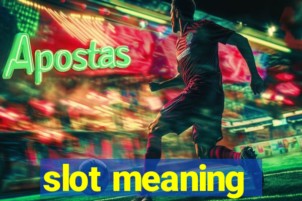 slot meaning