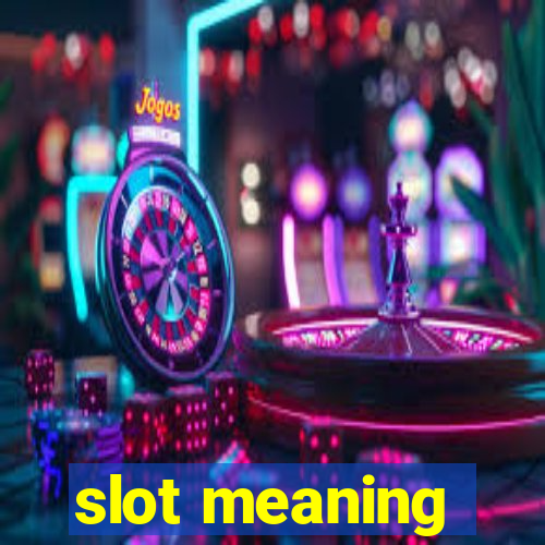 slot meaning