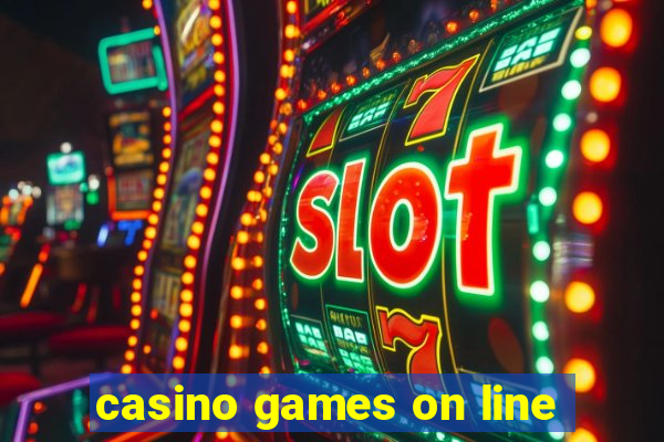 casino games on line