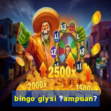 bingo giysi ?ampuan?