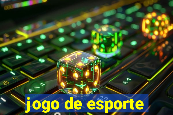 jogo de esporte