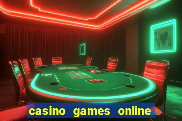 casino games online free play slot